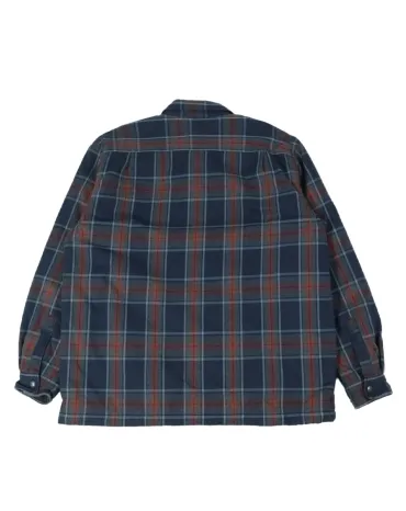 CAMISA-CHAQUETA CARHARTT HOMBRE AZUL MARINO A CUADROS
