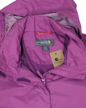 CHAQUETA IMPERMEABLE REGATTA MUJER FUXIA