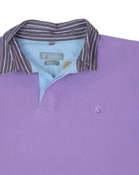 POLO RUGBY HOMBRE LILA