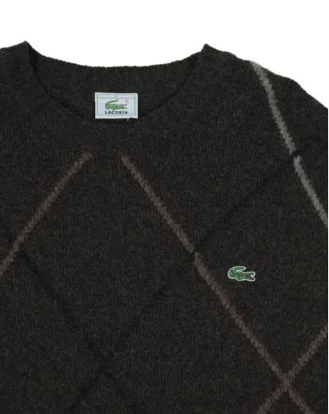 JERSEY LACOSTE HOMBRE GRIS ANTRACITA
