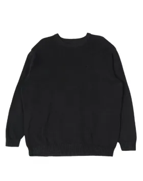 JERSEY CUELLO REDONDO LACOSTE HOMBRE NEGRO