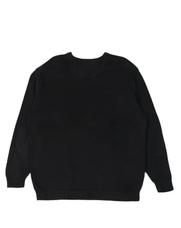 JERSEY CUELLO REDONDO LACOSTE HOMBRE NEGRO