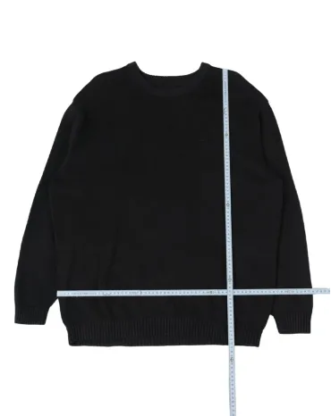 JERSEY CUELLO REDONDO LACOSTE HOMBRE NEGRO