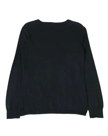 JERSEY LACOSTE MUJER AZUL MARINO