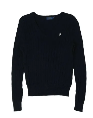 JERSEY CUELLO V POLO RALPH LAUREN MUJER AZUL MARINO
