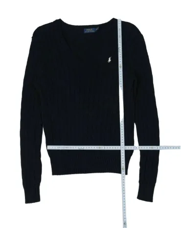 JERSEY CUELLO V POLO RALPH LAUREN MUJER AZUL MARINO