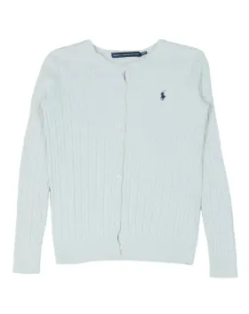 CARDIGAN RALPH LAUREN MUJER BLANCO
