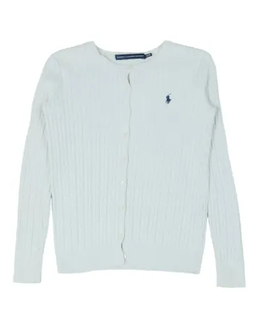 CARDIGAN RALPH LAUREN MUJER BLANCO