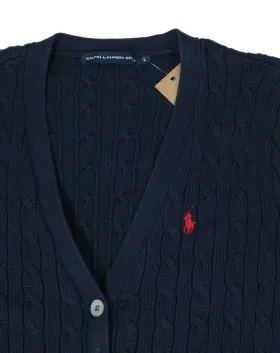 CÁRDIGAN RALPH LAUREN HOMBRE AZUL MARINO