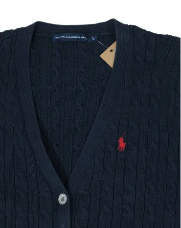 CÁRDIGAN RALPH LAUREN HOMBRE AZUL MARINO