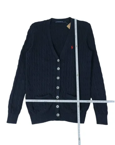 CÁRDIGAN RALPH LAUREN HOMBRE AZUL MARINO