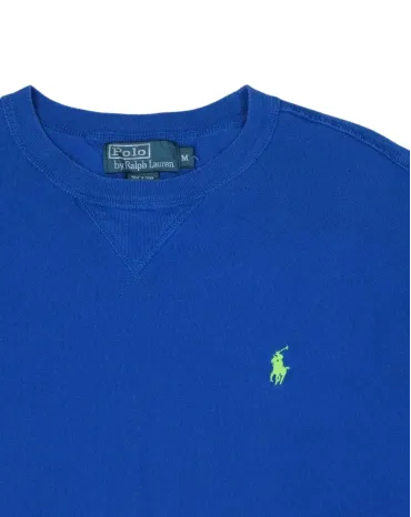 SUDADERA RALPH LAUREN HOMBRE AZUL