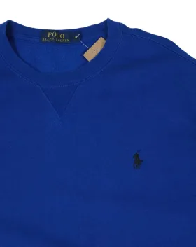 SUDADERA CUELLO REDONDO POLO RALPH LAUREN HOMBRE AZUL COBALTO
