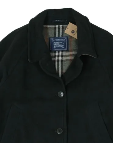 ABRIGO BURBERRYS MUJER NEGRO