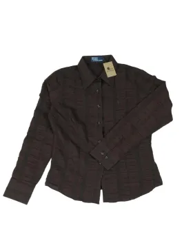 CAMISA POLO RALPH LAUREN MUJER MARRÓN