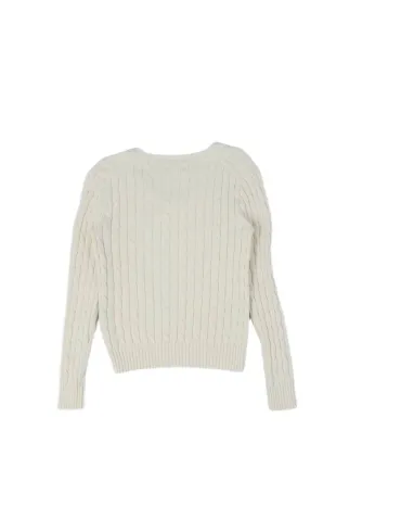 JERSEY PUNTO TRENZA POLO RALPH LAUREN MUJER MARFIL