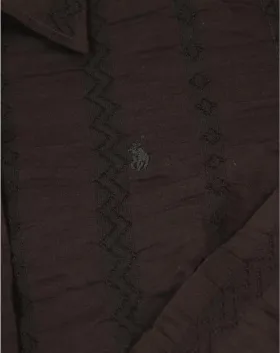 CAMISA POLO RALPH LAUREN MUJER MARRÓN
