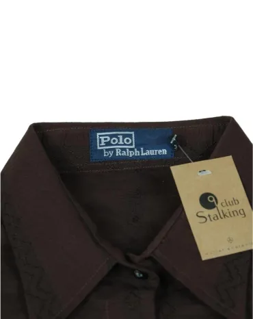 CAMISA POLO RALPH LAUREN MUJER MARRÓN