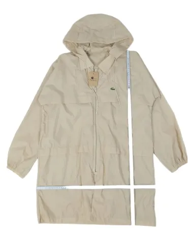 PARKA LACOSTE MUJER BEIGE CLARO