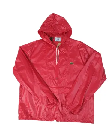 ANORAK LACOSTE HOMBRE ROJO