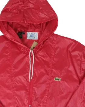 ANORAK LACOSTE HOMBRE ROJO