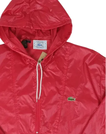 ANORAK LACOSTE HOMBRE ROJO
