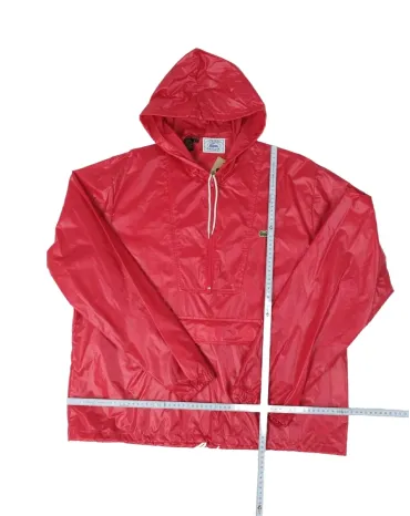 ANORAK LACOSTE HOMBRE ROJO