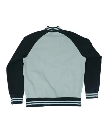 CAZADORA BOMBER POLO RALPH LAUREN HOMBRE GRIS Y AZUL MARINO