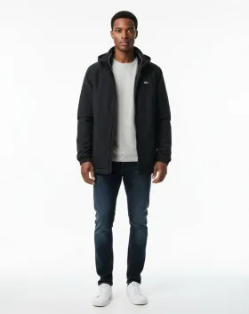PARKA LACOSTE HOMBRE NEGRO