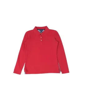 POLO TOMMY HILFIGER MUJER ROJO