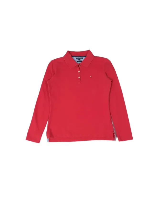 POLO TOMMY HILFIGER MUJER ROJO