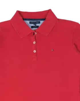 POLO TOMMY HILFIGER MUJER ROJO