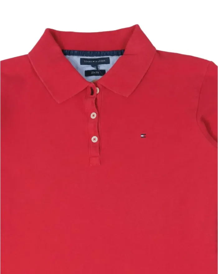 POLO TOMMY HILFIGER MUJER ROJO