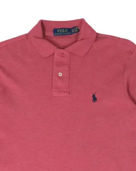 POLO MANGA LARGA POLO RALPH LAUREN HOMBRE ROSA