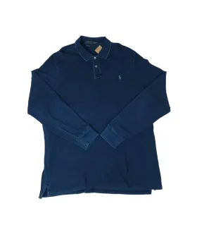 POLO MANGA LARGA POLO RALPH LAUREN HOMBRE AZUL MARINO