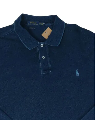 POLO MANGA LARGA POLO RALPH LAUREN HOMBRE AZUL MARINO