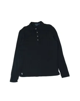 POLO MANGA LARGA POLO RALPH LAUREN HOMBRE AZUL MARINO
