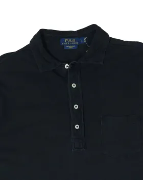 POLO MANGA LARGA POLO RALPH LAUREN HOMBRE AZUL MARINO
