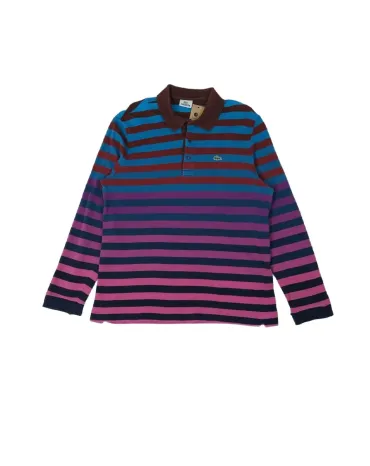 POLO MANGA LARGA LACOSTE HOMBRE MULTICOLOR