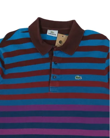 POLO MANGA LARGA LACOSTE HOMBRE MULTICOLOR