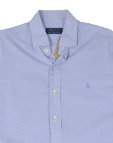 CAMISA POLO RALPH LAUREN HOMBRE AZUL CLARO