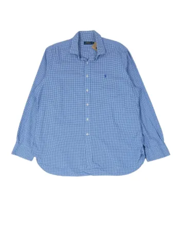 CAMISA POLO RALPH LAUREN HOMBRE AZUL