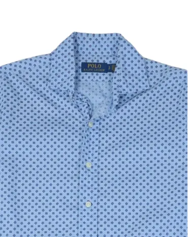 CAMISA POLO RALPH LAUREN HOMBRE AZUL CLARO