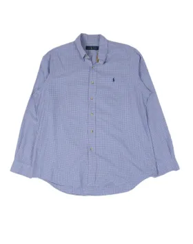 CAMISA RALPH LAUREN HOMBRE AZUL CLARO
