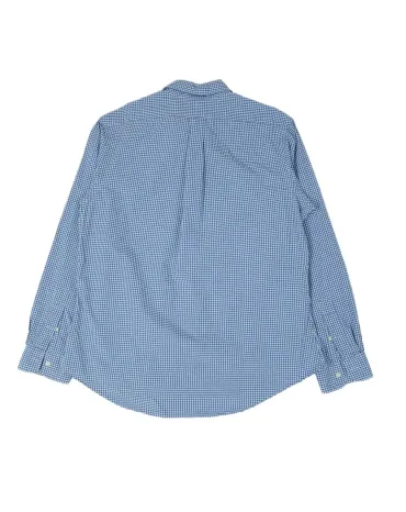 CAMISA DE CUADROS RALPH LAUREN HOMBRE AZUL Y BLANCO