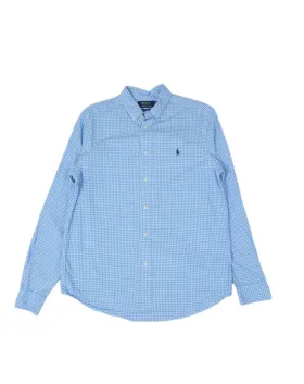 CAMISA POLO RALPH LAUREN HOMBRE AZUL CLARO