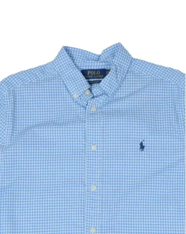 CAMISA POLO RALPH LAUREN HOMBRE AZUL CLARO