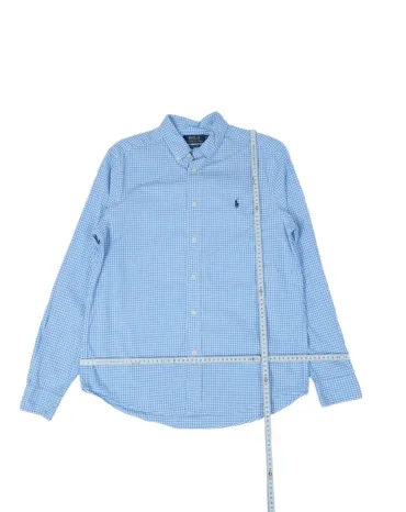 CAMISA POLO RALPH LAUREN HOMBRE AZUL CLARO