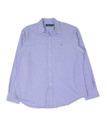 CAMISA RALPH LAUREN HOMBRE LILA VICHY