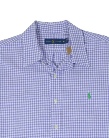 CAMISA RALPH LAUREN HOMBRE LILA VICHY